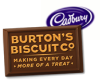 Logo Cadbury Burton's Biscuits
